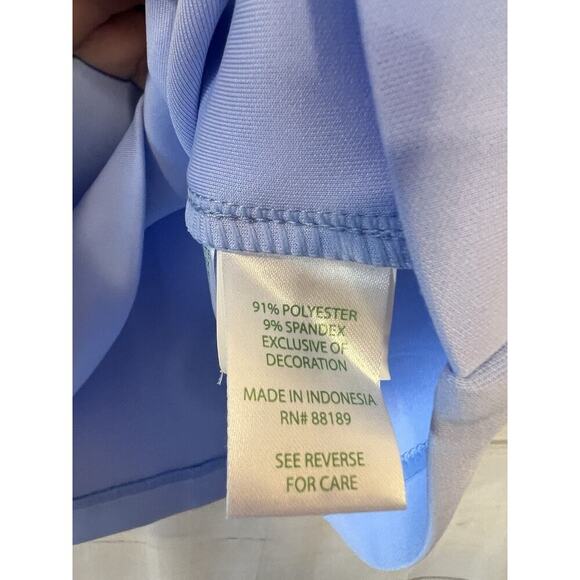 Lilly Pulitzer Girls XL Periwinkle Formal Dress - Picture 4 of 5